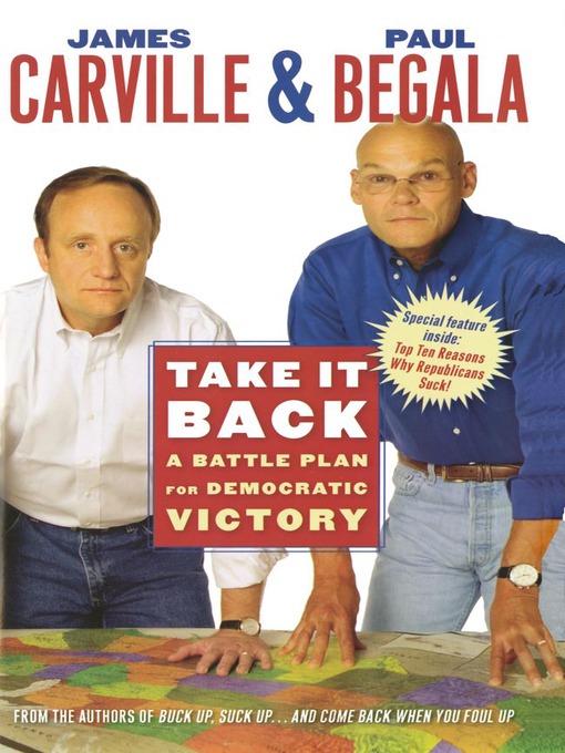 Title details for Take It Back by James Carville - Wait list